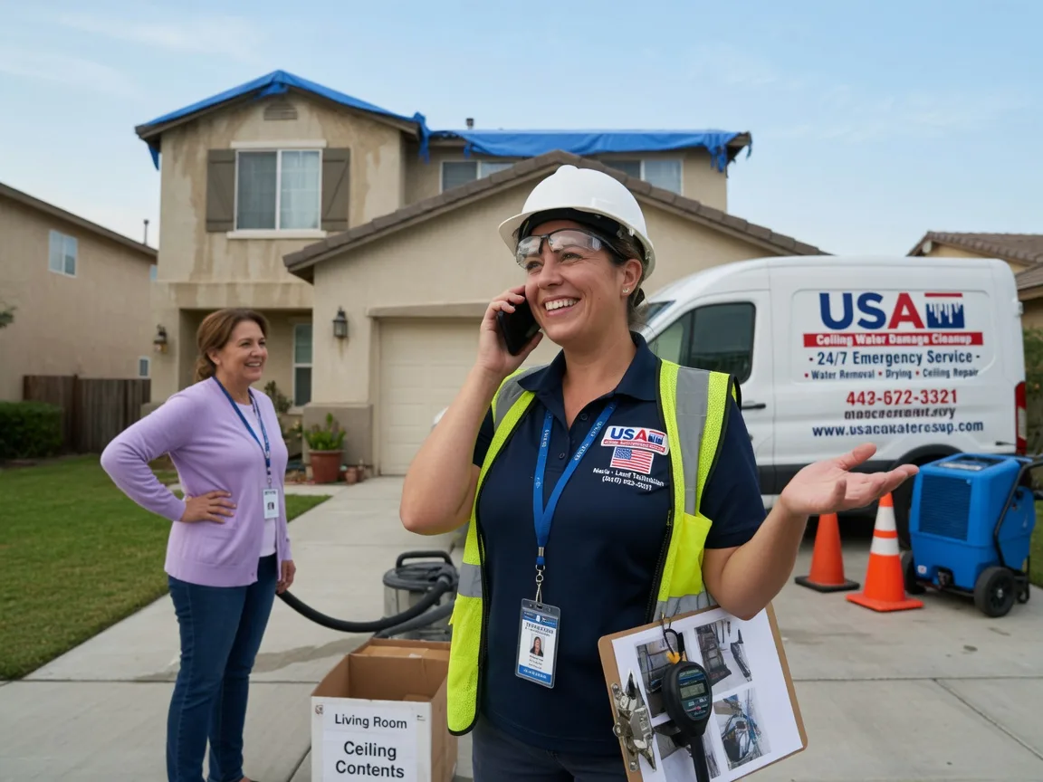 Ceiling Water Damage Restoration Waynesville, IL FAQs